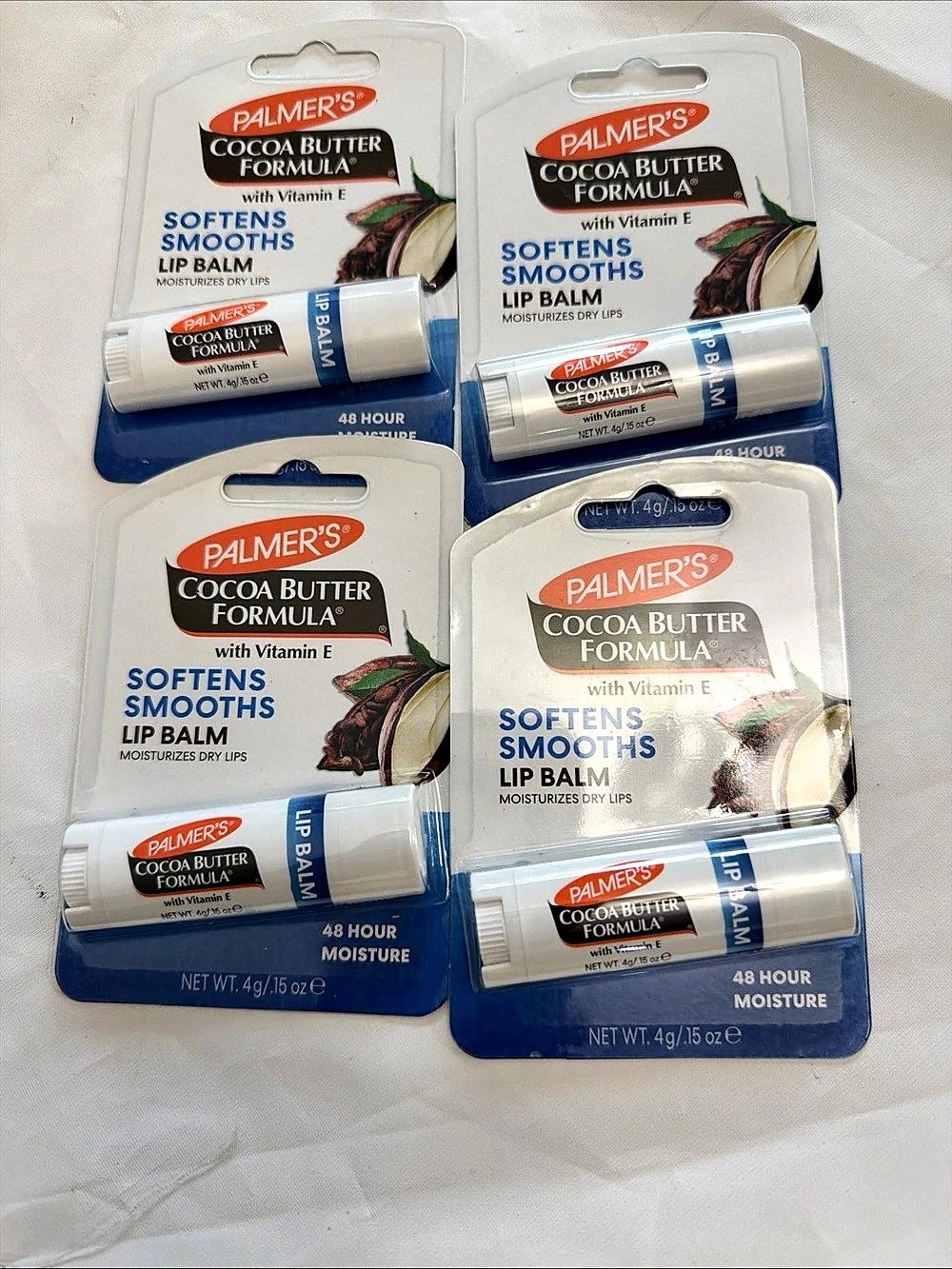 Palmer's Cocoa Butter Formula with Vitamin E Lip Balm 4-Pack